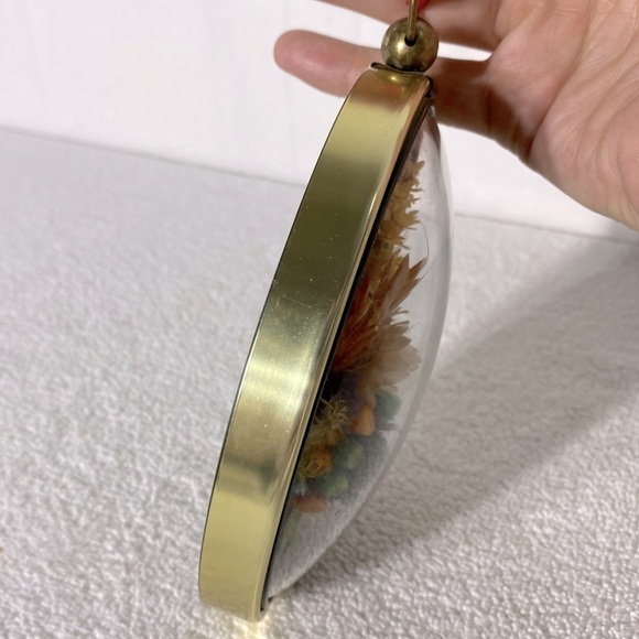 Vintage Cideart Dried Floral 3D Wall Art - Picture 9 of 13